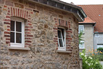 Kunststofffenster mit Sprossenteilung (als Wiener Sprosse)